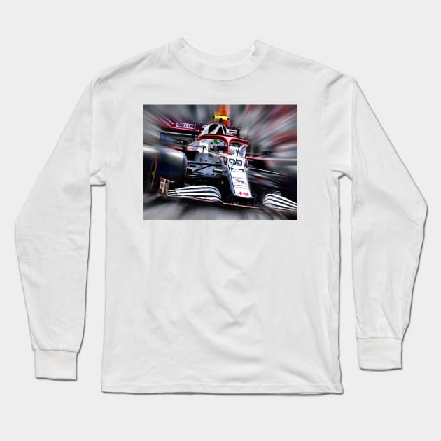 Antonio Giovinazzi #99 Long Sleeve T-Shirt by DeVerviers